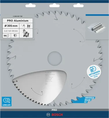Lame de scie Bosch PRO Aluminium 305 × 2,4 × 30 mm.
