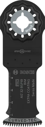 Lame multi-outil Bosch PRO AIZ 32 BSPIB pour la coupe du bois.