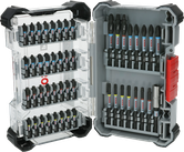 Coffret d'embouts de tournevis à percussion Bosch PRO 48 pièces en coffret.