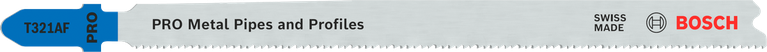 Lame de scie sauteuse Bosch PRO Metal Tubes and Profiles T321AF.