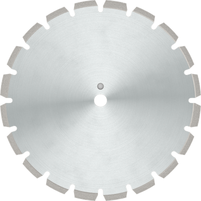 Disque diamanté Bosch PRO Asphalt pour la coupe d'asphalte.