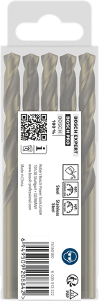 Forets hélicoïdaux Bosch PRO HSS-Co 8,2 mm pour acier inoxydable.