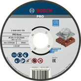 Disque de découpe de pierre Bosch PRO 125 x 3 x 22,23 mm.