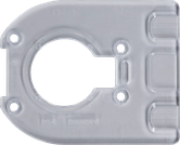 Accessoire Bosch PRO Baseplate en forme de D 118 x 93 mm.