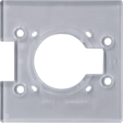 Plaque de base carrée Bosch PRO 7 x 96 x 96 mm.