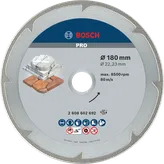 Disque diamanté Bosch PRO Marble pour la coupe de la pierre.