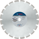 Disque diamanté pour asphalte Bosch PRO, diamètre 400 mm.
