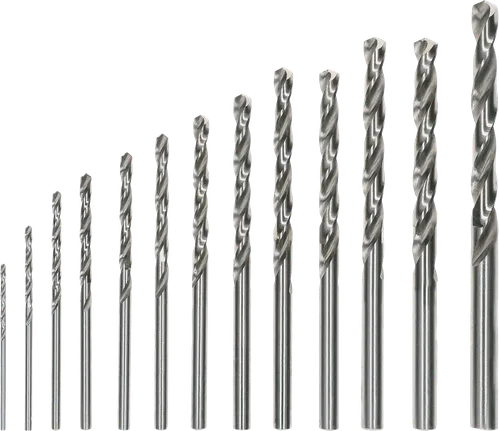 Jeu de forets hélicoïdaux Bosch PRO Metal HSS-G, 13 tailles.