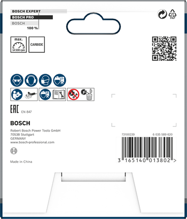 Fraise latérale Bosch PRO 105 x 20 x 4 mm 8 dents.