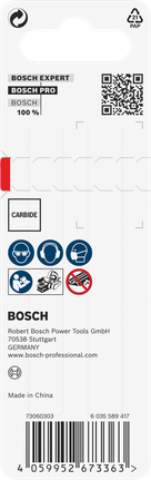 Lame de rabot Bosch PRO 82 x 5,5 x 1,1 mm.