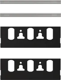 Ensemble de 4 fers de rabot Bosch PRO pour un rabotage précis.