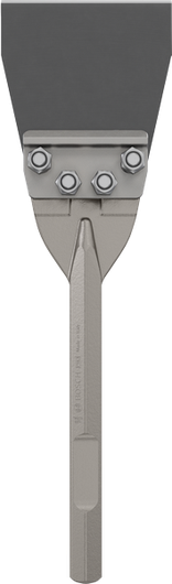 Grattoir à sol Bosch PRO HEX 28 avec bord de 152 mm.