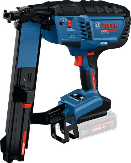 Agrafeuse sans fil Bosch EXTH18V-50M à couronne moyenne.
