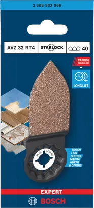 Doigt de ponçage Bosch EXPERT AVZ 32 RT4 32×53 mm.
