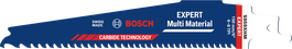 Lame Bosch EXPERT Multi Material S959XHM avec dents en carbure.
