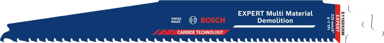 Lame de démolition multi-matériaux Bosch EXPERT S1169XHM.