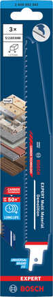 Bosch EXPERT Démolition Multi-Matériaux S1169XHM 3 pièces.