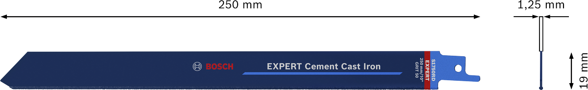 EXPERT Cement Cast Iron S1750RD
