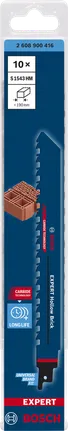 Pack de lames de scie alternative Bosch EXPERT Hollow Brick S 1543 HM.