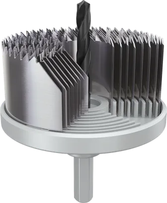 Jeu de scies cloches arborescentes Bosch pour bois et cloisons sèches, 25-68 mm.