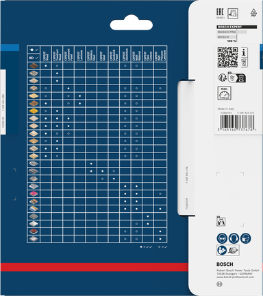 Lame de scie circulaire Bosch EXPERT Steel 160 x 2/1,6 x 20 mm T30 emballage.