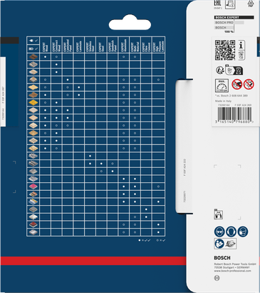 Lame de scie circulaire en fibrociment Bosch EXPERT 165 x 2,2/1,6 x 20 mm.