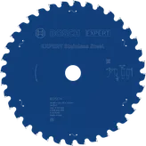 Lame de scie circulaire Bosch EXPERT en acier inoxydable, diamètre 185 mm.