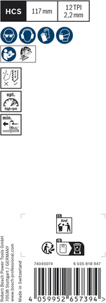 Pack de lames de scie sauteuse Bosch EXPERT Wood 2-side clean T308BO.