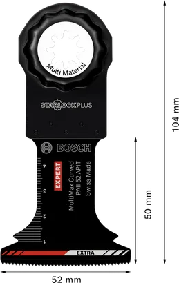 Lame plongeante carbure Bosch EXPERT PAII 52 APIT MultiMax.