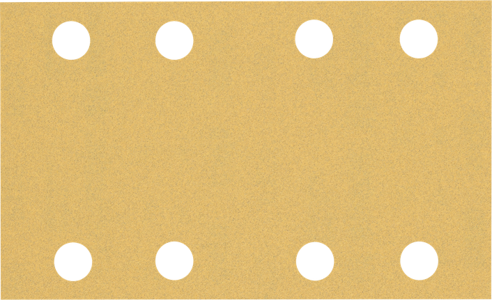 Feuille de papier abrasif Bosch EXPERT C470 80x133mm avec 8 trous.