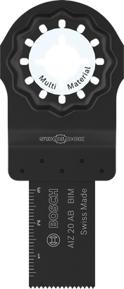 Lame de coupe multi-matériaux Bosch Starlock AIZ 20 AB.