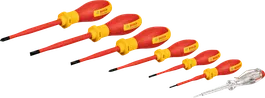 Jeu de tournevis Bosch VDE SL/PH 7 pièces pour 1000V.
