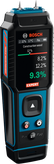 Humidimètre pour matériaux Bosch EXMM3-17 avec affichage numérique.