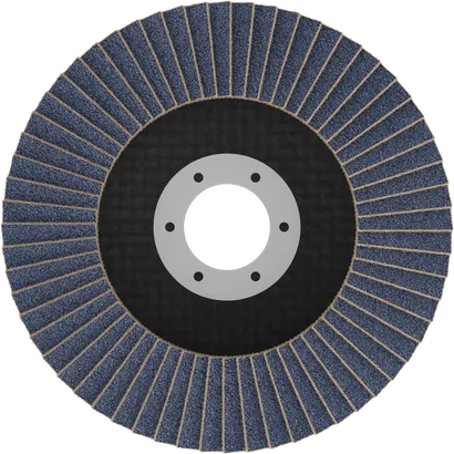 Disque à lamelles Bosch X451 115 mm G40 pour le meulage des métaux.