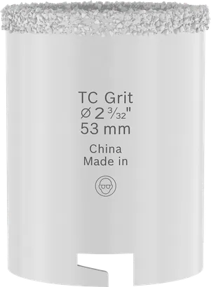 Scie cloche Bosch pour briques et carreaux souples, grain TC 53 mm.