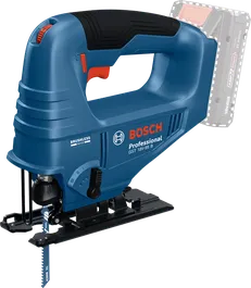 Scie sauteuse sans fil Bosch GST 18V-95 B pour une découpe précise.