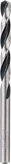 Foret hélicoïdal Bosch en acier rapide pour métaux, queue cylindrique de 6 mm.