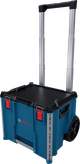 Mallette de transport Bosch L-BOXX Contractor 476 avec roulettes.