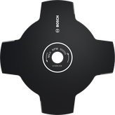 Lame de débroussailleuse Bosch 25 cm 4T, accessoire.