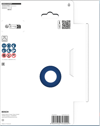 Tête de meulage diamantée pour béton Bosch EXPERT, 180 mm.