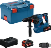 Kit de perceuse à percussion Bosch GBH18V-28F avec batterie 18V.