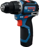 Perceuse à percussion sans fil Bosch GSB12V-32 avec batterie 2Ah.