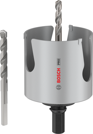 Kit de démarrage de scie cloche filetée Bosch PRO pour matériaux de construction.