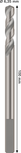 Foret pilote Bosch PRO HSS-G 6,35 mm pour scies cloches.