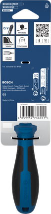 Tournevis Bosch PZ2 x 100 mm avec poignée anti-roulis.
