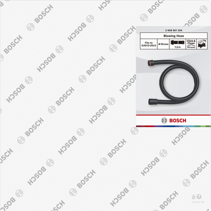 Tuyau de soufflage Bosch pour aspirateur 1,5 m.