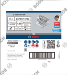 Disque à lamelles Bosch PRO X571 incliné 115 mm G120 pour métal.