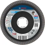 Disque à lamelles Bosch PRO X571, 125 mm incliné pour X-Lock.