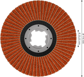 Disque à lamelles Bosch EXPERT X782 115 mm coudé G40 X-LOCK.