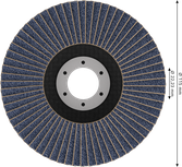Disque à lamelles incliné Bosch PRO X571 115 mm G60.